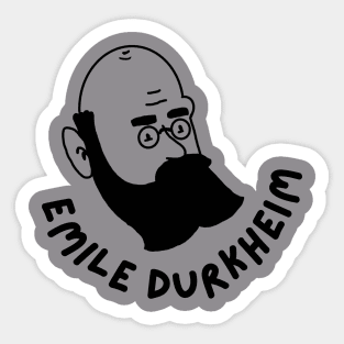 Emile Durkheim Sticker